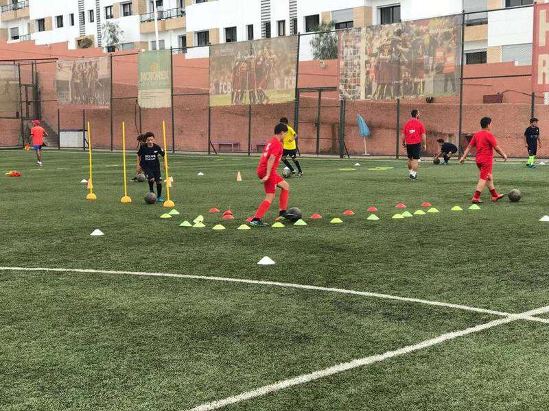 Fcb-escola-soccer-school-Ain-chock-hay-hassani